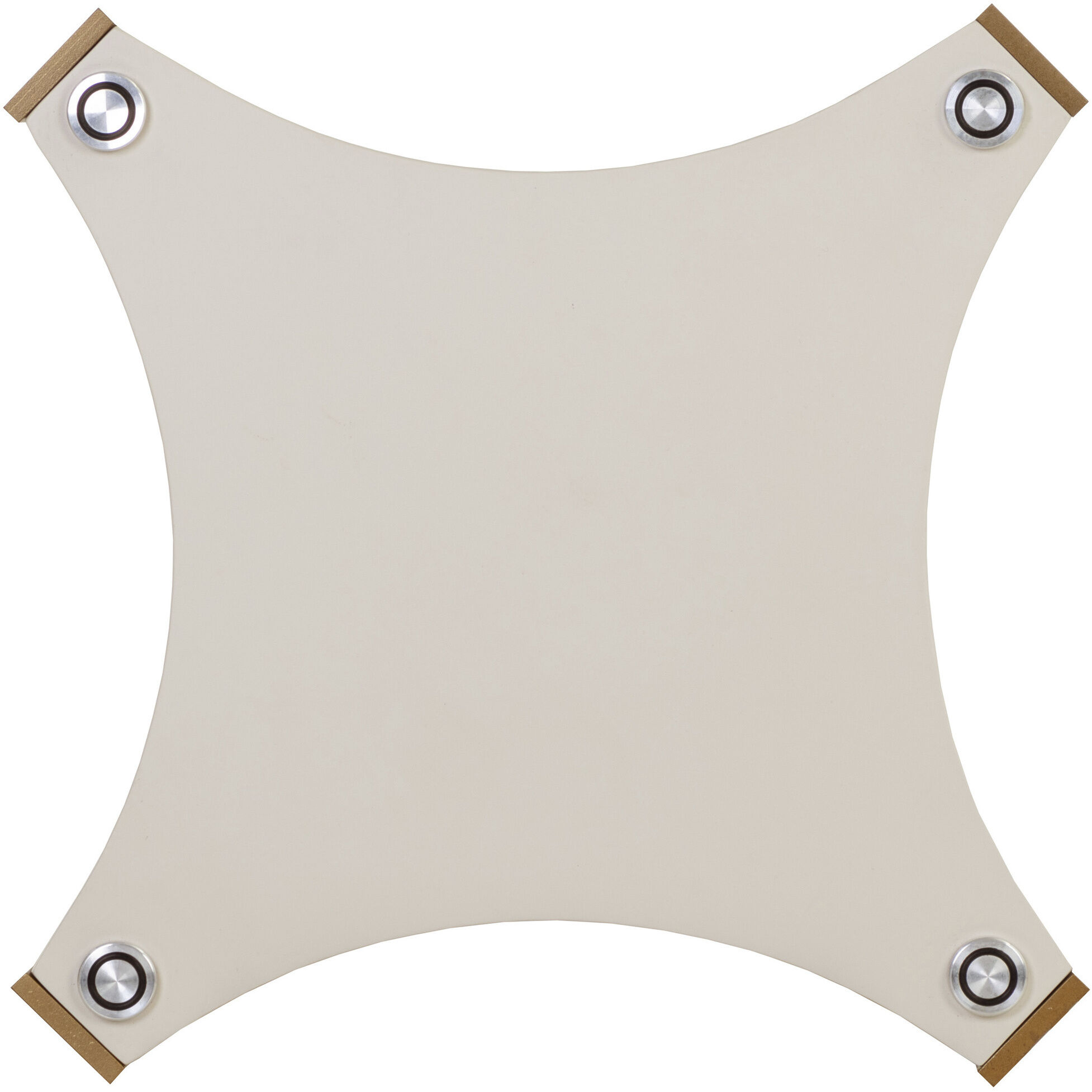 Danbury Modern Cream Dining Table Base